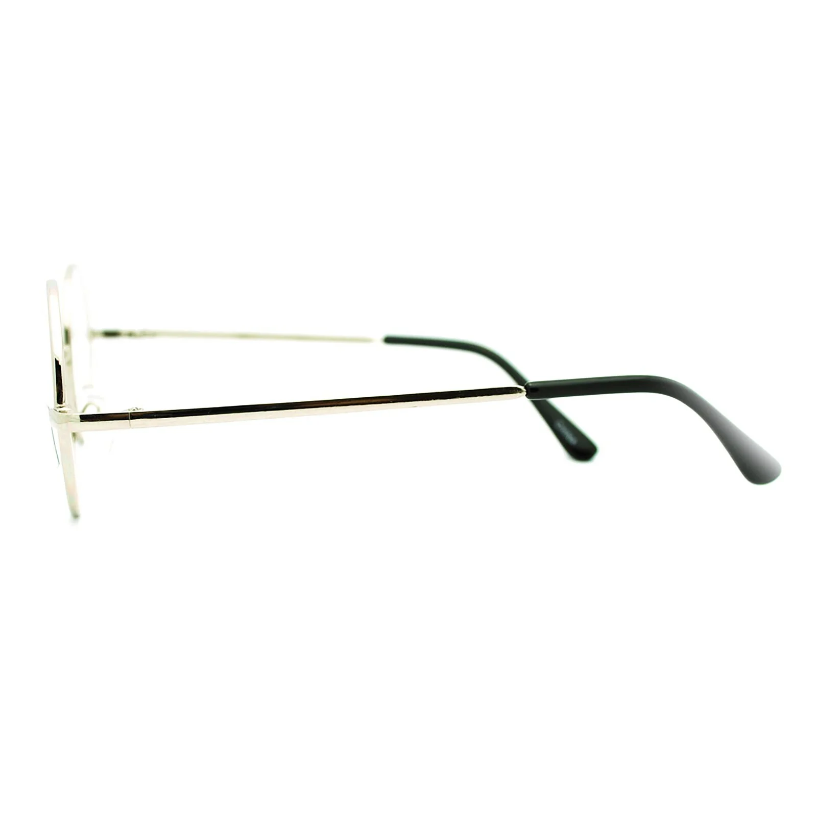 Round Circle Clear Lens Eyeglasses Small Size Thin Metal Frame Unisex Glasses 2